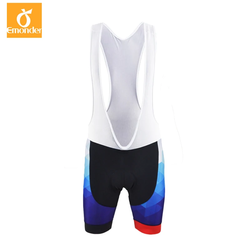 

EMONDER Cycling Bib Shorts Ropa Ciclismo Moisture Wicking Shock high quality Stitching Italy rubber band Proof Cushion12D Pad