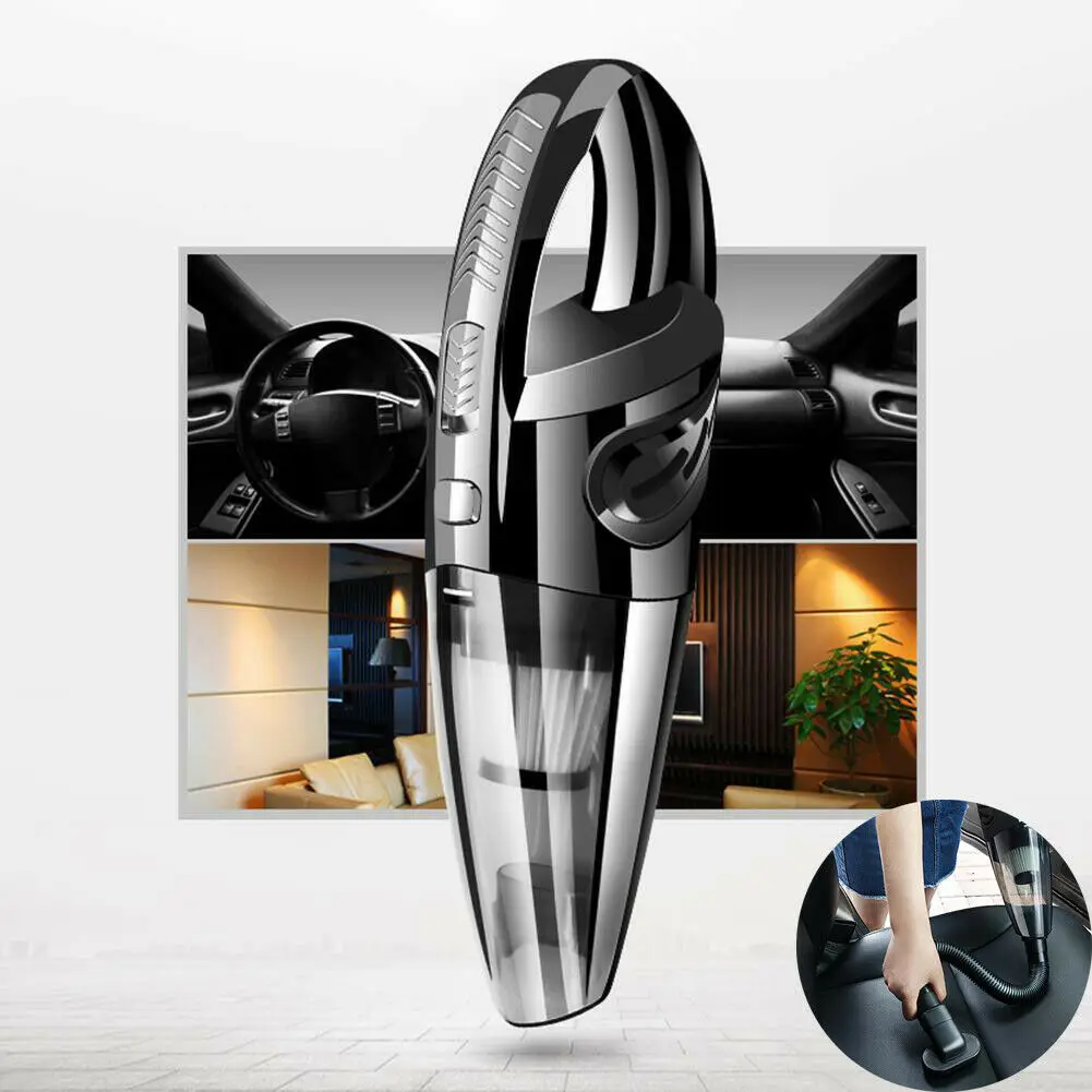 

4000kpa Cordless Hand Vacuum Cleaner Cyclonic Portable Car Hair Cleaner Quick