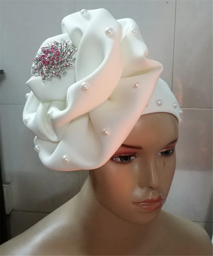 Ceny Afrykańska głowa owija afrykański gotowy do noszenia gele headwrap afrykański kwiat cap