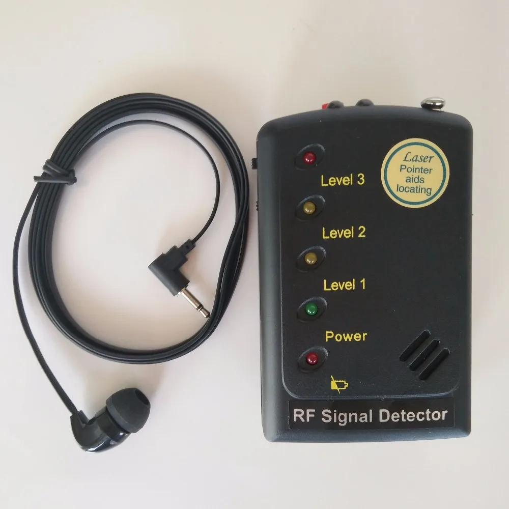 Multi-use Detector RF Signal Detector Laser Assisted Phone GSM GPS WiFi Bug Camera Lens Scanner For Security Anti-candid