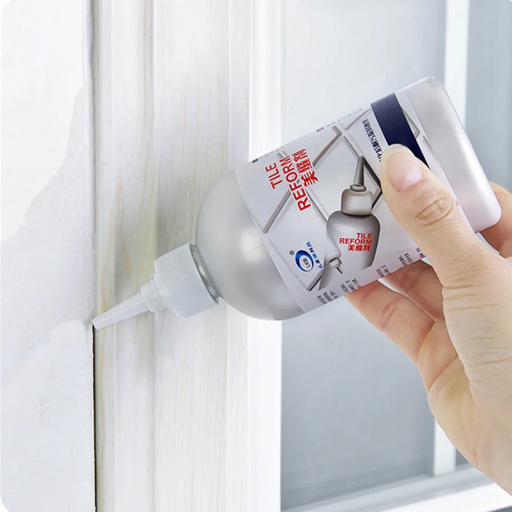 White color grout Tile Gap Refill Agent Reform Coating Mold Cleaner Sealer Repair Glue Provides anti-fungus feature^15 | Обустройство