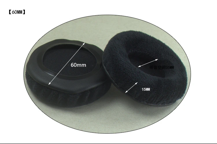 So Soft Velvet Foam Ear Pads Cushions 60 65 70 75 80 85 90 95 100 105 110 115 120MM For SONY For Audio-Technica for Sennheiser (3)