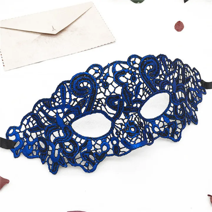 4 Lace Mask For Women Party Decorations Adult Multicolor Sexy Half Face Masks  Masquerade Halloween Mask Party Supplies