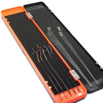 

Multi-Function Long Fishing Line Organizing Box Carp Fishing Rigs Tackle Hair Rig Storage Box Stiff for Fishing Line Rigs Holder