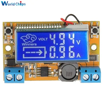 

Dual Display DC-DC 5-23V To 0-16.5V 3A Max Step Down Power Supply Buck Converter Adjustable LCD Step-down Voltage Regulator