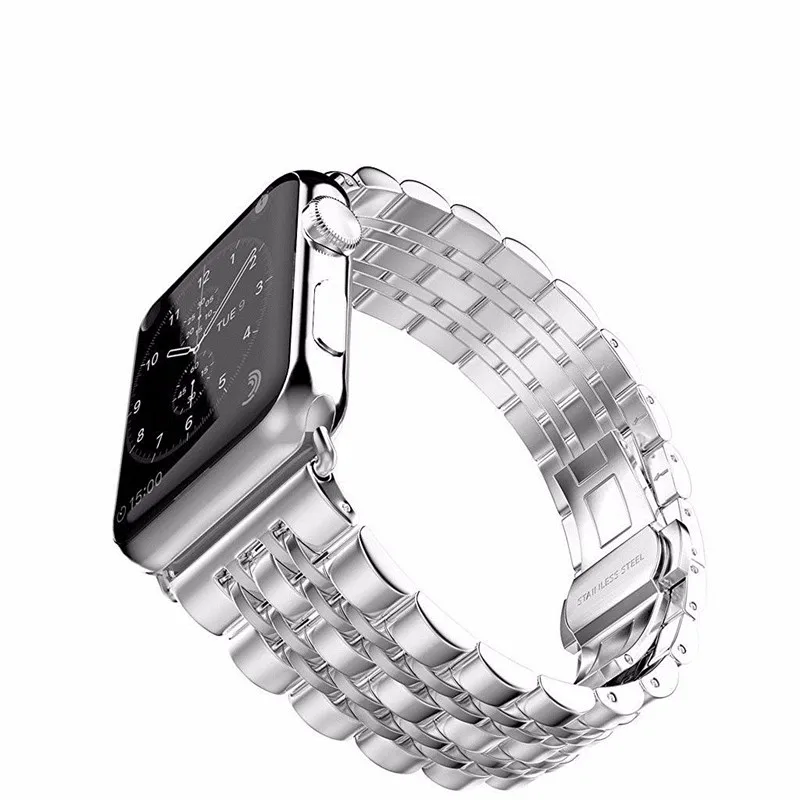 Ремешок для apple watch band 44 мм 40 мм apple watch 4 3 iwatch band 42 мм/38 мм correa нержавеющая сталь pulseira бабочка ремешок для часов