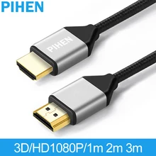 PIHEN 4K HDMI Cable 2.0 HDMI to HDMI Video Audio Cable USB Extension Cable for TV Projector TV Box Xbox 3D Full HD Effect