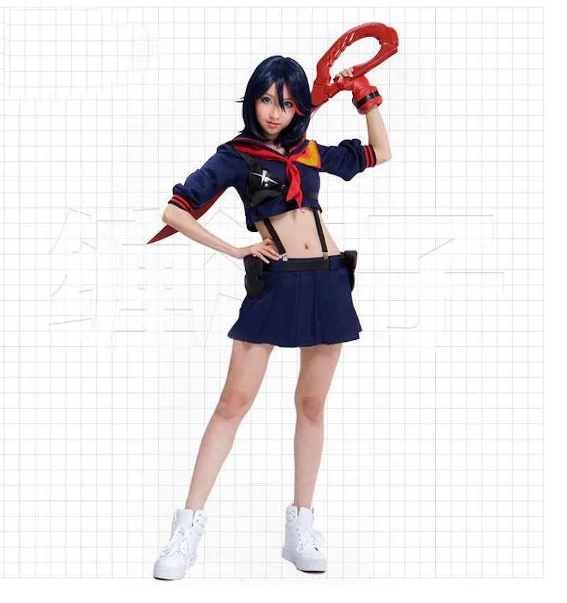 Kill La Kill Ryuko Matoi костюм аниме для косплея вечерние платья костюмы для Хэллоуина женские Девушки на заказ сексуальная форма моряка