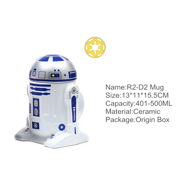 Star Wars Кофе кружки Керамика чашки и кружки белый солдат R2-D2 CP03 Дарт Вейдер Mark творческий серии посуда - Цвет: 15