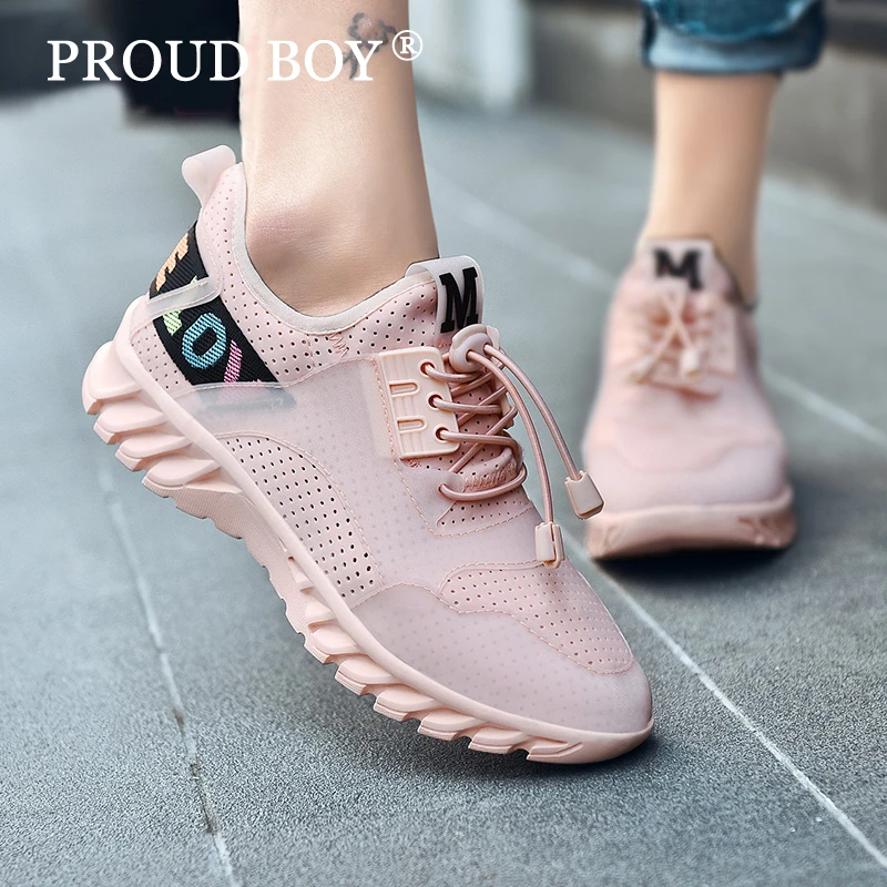 Breathable Light Women Running Shoes White Pink black Sneakers for Woman  Sports Walking Shoes Girls Cushioning lace up soft Sole|Running Shoes| -  AliExpress