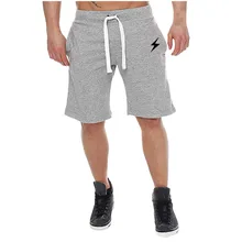 Мужские однотонные комбинированные хлопковые мульти-комбинезоны с карманами шорты модные брюки повседневные шорты для фитнеса мужские шорты для бодибилдинга 6,18