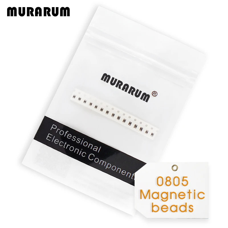 MURARUM 200PCS ferrite bead 0805 (2012) 25% tolerance chip ferrites bead smd 10 ohm ~ 600 ohm ferrite magnetic beads MURARUM 200PCS ferrite bead 0805 (2012) 25% tolerance chip ferrites bead smd 10 ohm ~ 600 ohm ferrite magnetic beads