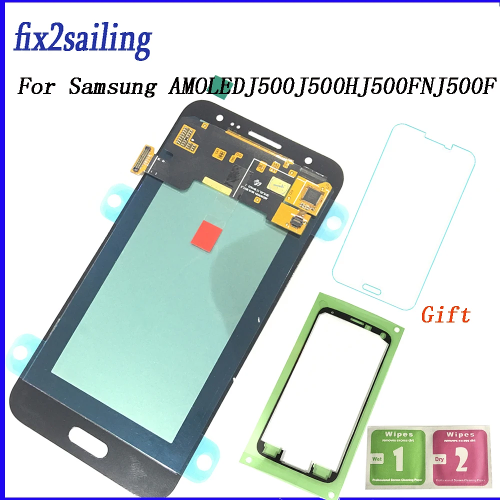 

Super AMOLED For Samsung Galaxy J5 LCD Display Touch Screen Digitizer Assembly for 2015 J500 J500H J500FN J500FJ500M SM-J500F