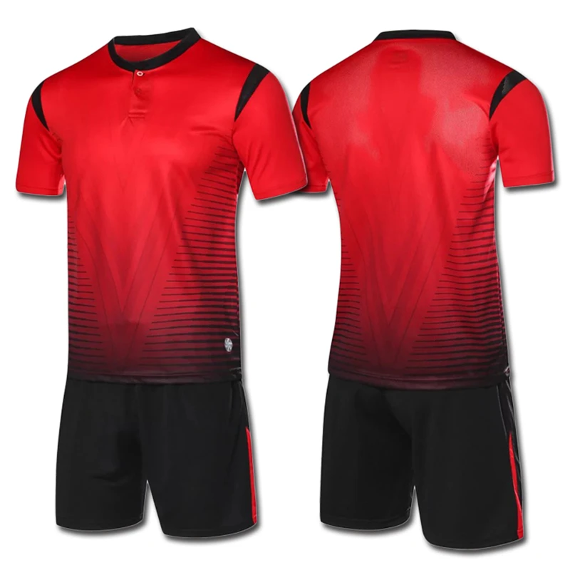 red football jersey blank