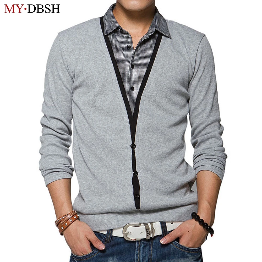 New Style Autumn Winter Men's Pullover Knitwear Mens Casual Contton