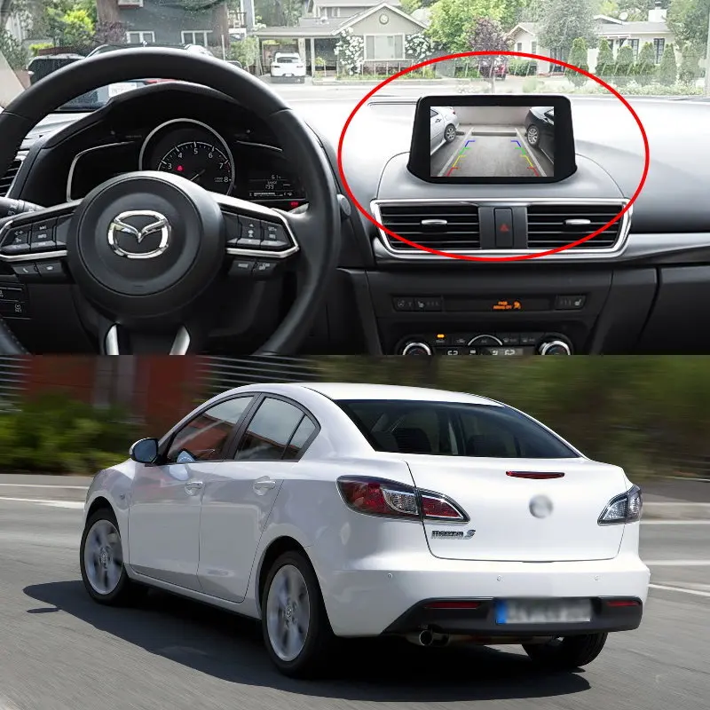 12 контактов Автомобильная камера RCA адаптер разъем провода кабель для Mazda 3 Axela