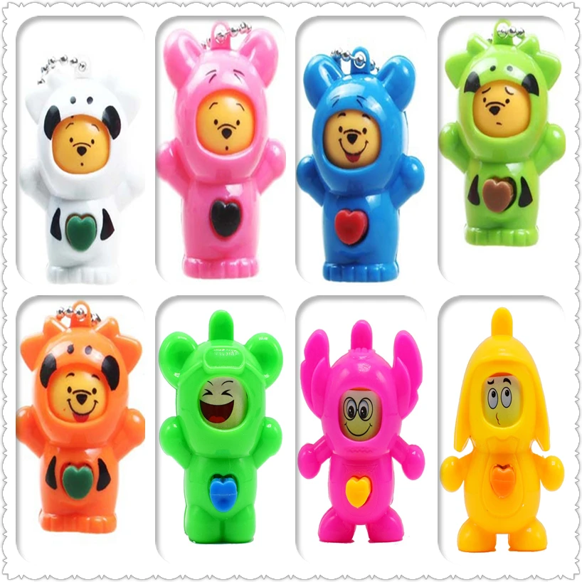

1PC New Funny Novelty Change Face Boy A Small Toy That Will Change Face Can Be Installed Twisted Eggs Random Color Key Chain Toy