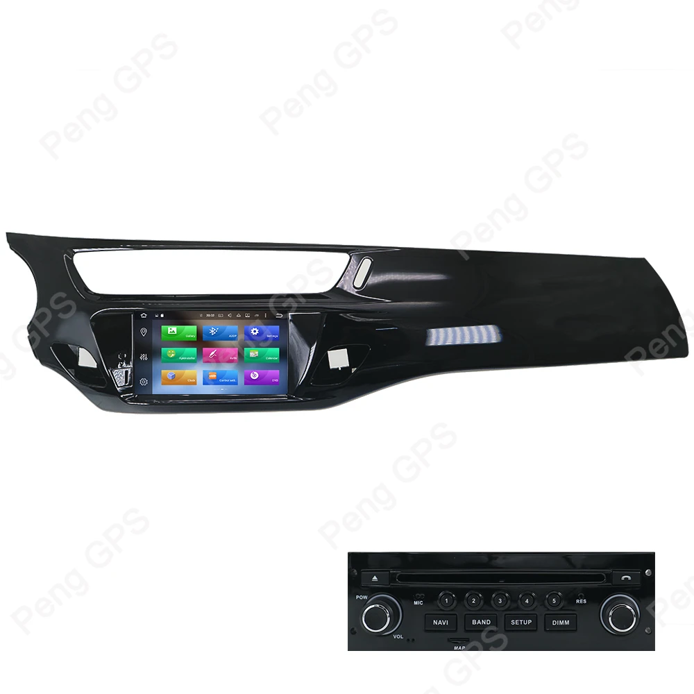 Excellent Octa Core 2 Din Stereo Android 9.0 Car Radio for Citroen C3 DS3 2010+ GPS Navigation CD DVD Player 7 Inch FM Bluetooth headunit 5