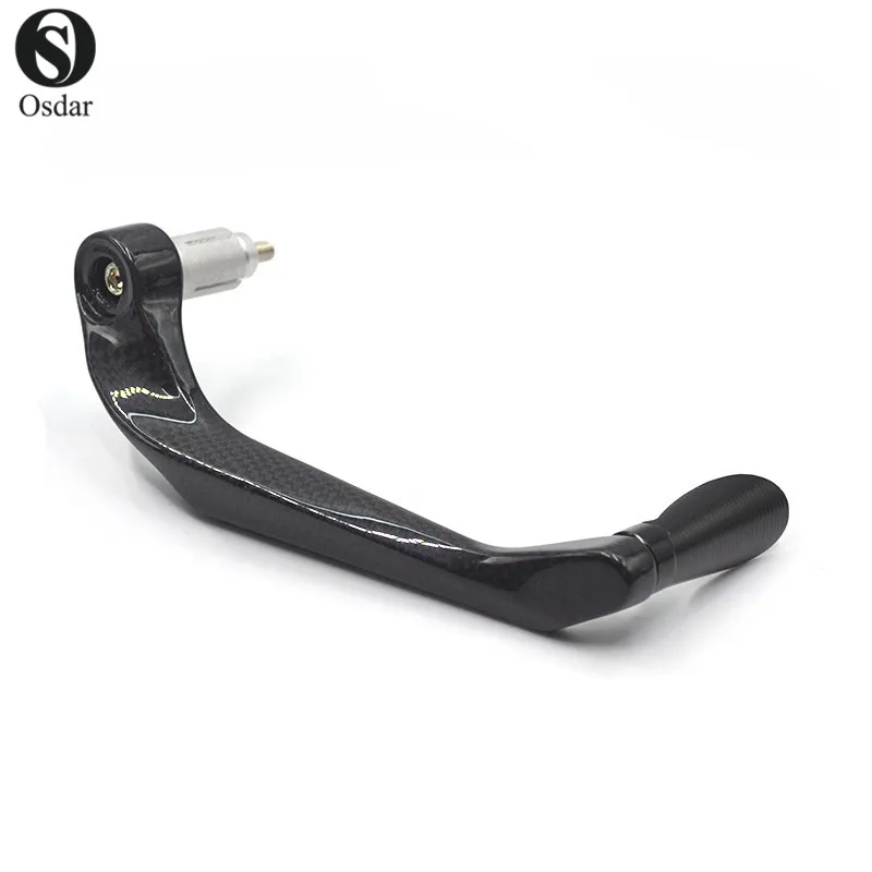 Motocicleta UNIVERSAL PARALEVA Closs PROTECCIÓN de la PALANCA de FRENO De Fibra De Carbono de Carreras