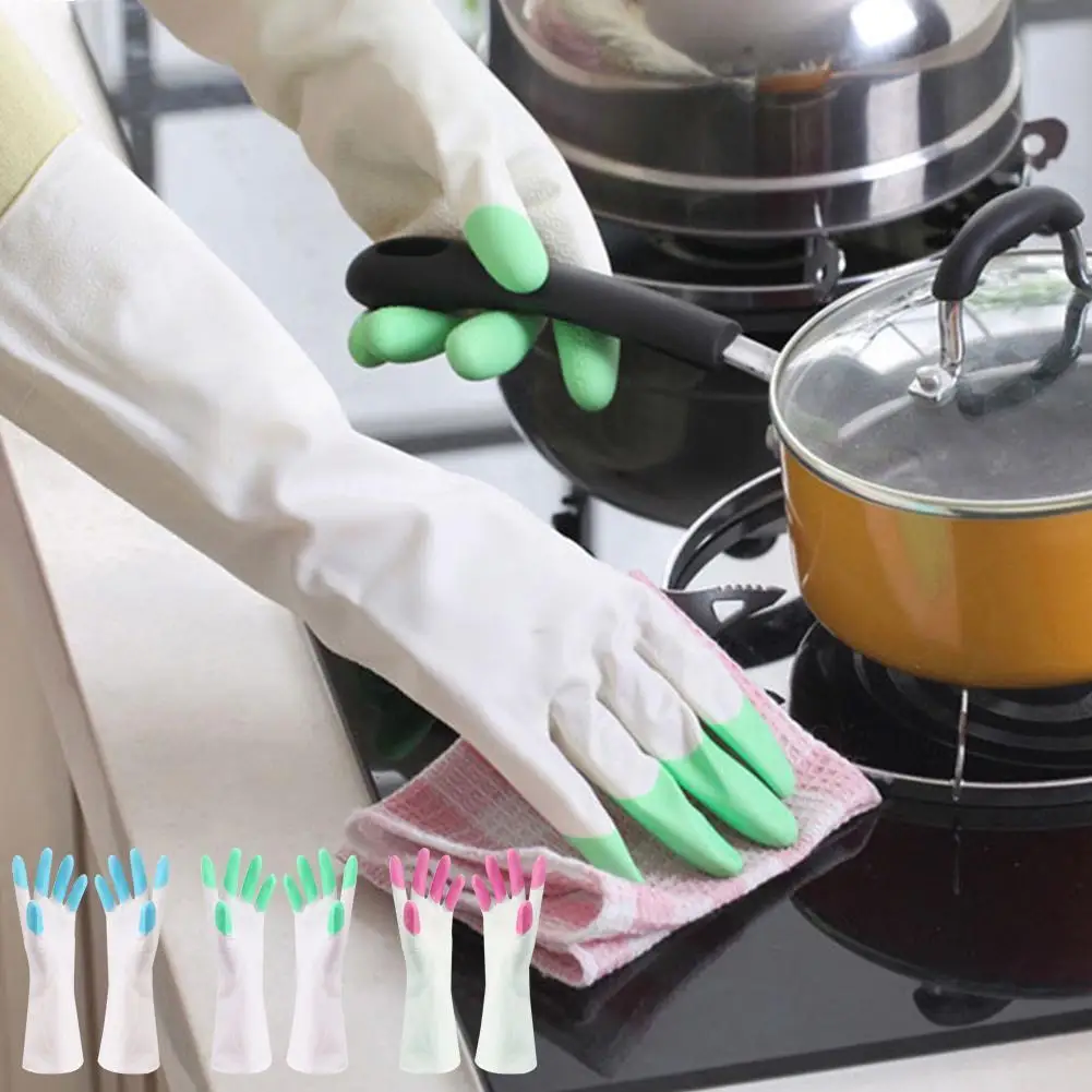 Online kopen wholesale groene rubber handschoenen uit china groene ...