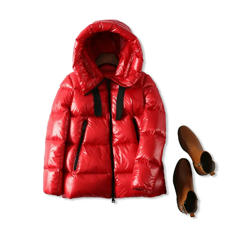 jaune Occident Haute 2018 Femelle Gros Nouveau Noir Veste Chaud Femmes Vers Qualité Le D'hiver Parka pourpre Épaissir Bas Tops Manteau rouge RvaxORwr