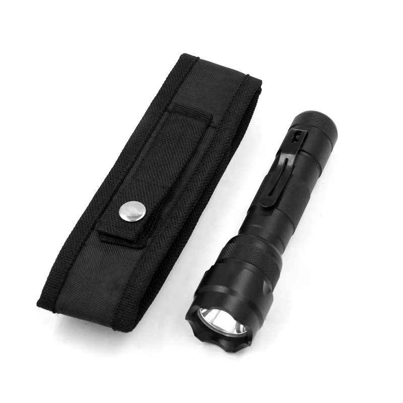 

100% Promotion!!! WF-502B Cree XM-L2 U3-7A 1000Lumens 1-Mode(On/Off) Led Hunting Flashlight Torch with Flashlight Holster