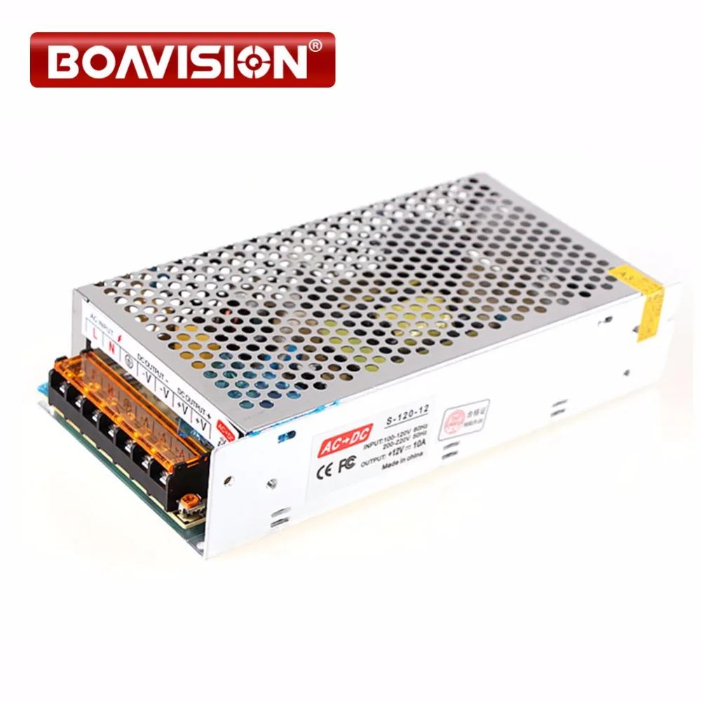 

12V 10A 120W Switching CCTV Power Supply for LED Strip Light Cameras Adapter CCTV