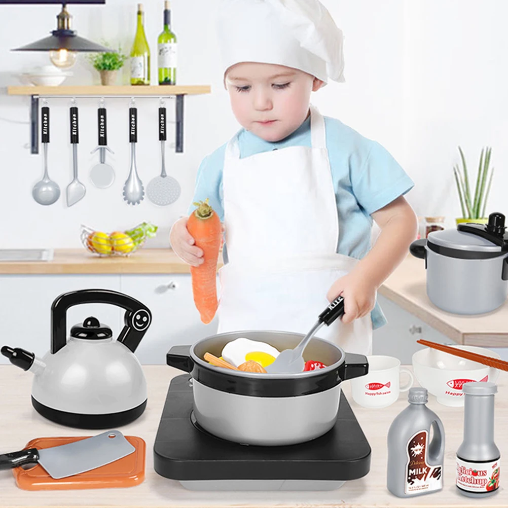 Детская 36 шт./компл. Кухня Моделирование игрушка Prepend столовые приборы для игры