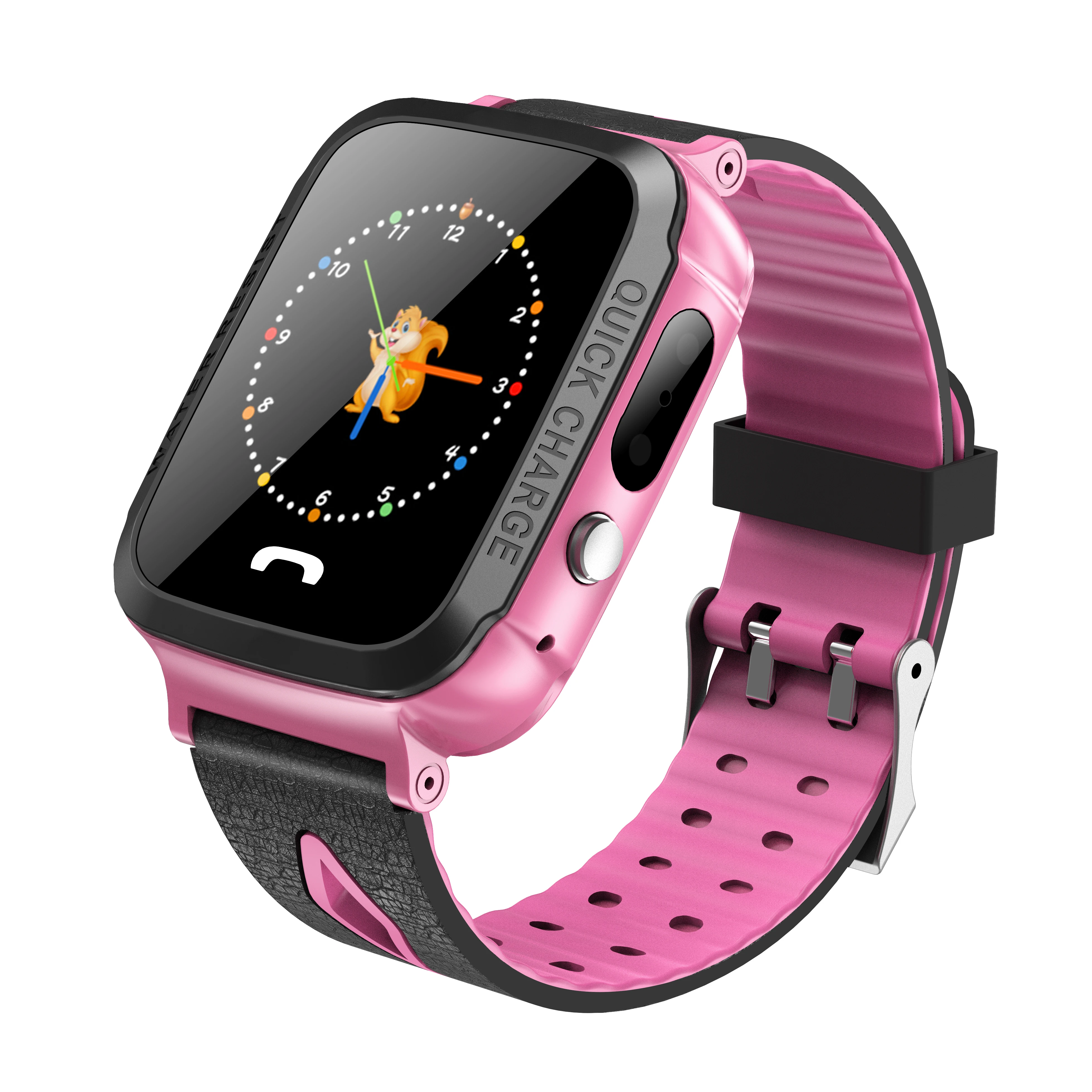 AJ05 Children's smart watch 1.44 inch color screen GPS call positioning chat photo remote card intercom student phone watch