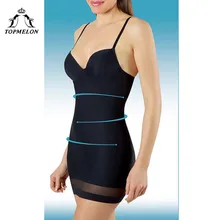 TOPMELON, женское нижнее белье для похудения, контроль, слипы, сексуальное, пуш-ап, платье, Корректирующее белье, Корректирующее белье на бретельках, утягивающее белье