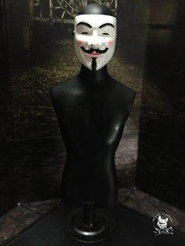 

New Delicated 1/6 Scale Soldier Mini Mask V for Vendetta For Fans Collection