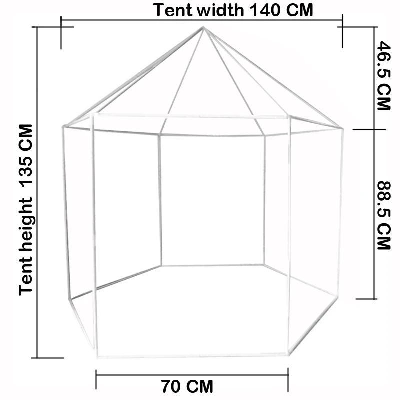 six angle tent -1-size