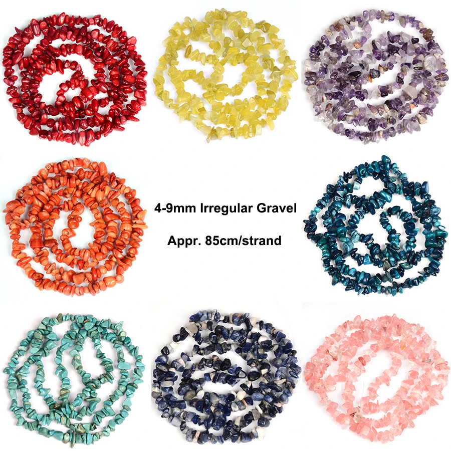 NASSBORO Irregular Gravel Beads Natural Coral Freeform Chips Stone
