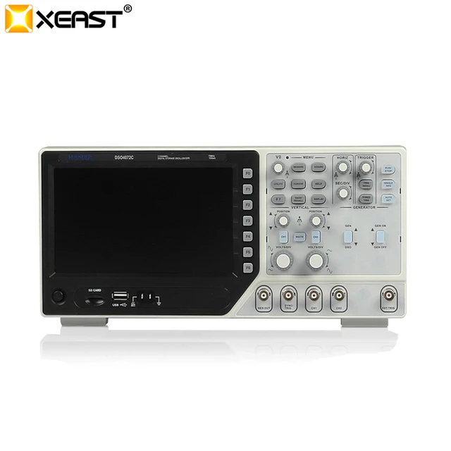 Best Offers Hantek DSO4202C Digital Storage Oscilloscope 2CH 200MHz,1 Channel Arbitrary/Function Waveform Generator 40K 1GS/s