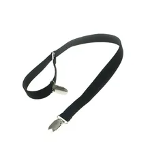 Бизнес Стиль чулок Для мужчин s держатель для хранения в стиле милитари прямые подтяжки стремени эластичная Униформа Рубашка Подвязки для Для мужчин одежда