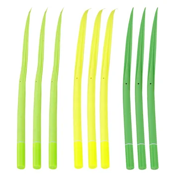 

9 Pcs Gel Pens Simulation Grass Ballpoint Pen Office Signature Pen Student Stationery