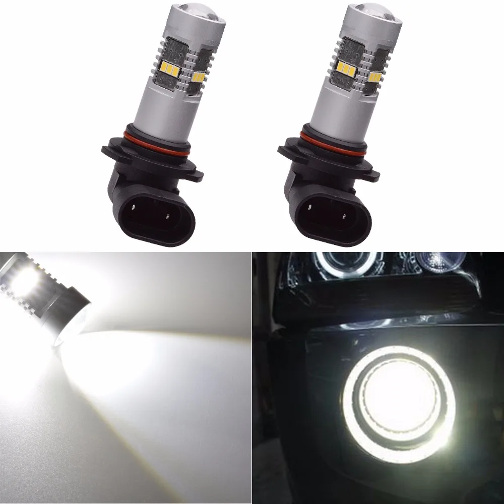 Katur 2pcs HB3 9005 Led Bulb Fog Lights Daytime Running Lamp Super