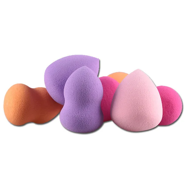 RANCAI-esponja de maquillaje en forma de gota de agua, almohadillas cosméticas de base, polvo impecable, huevo de belleza lisa, Color aleatorio, 4 Uds. RANCAI-esponja de maquillaje en forma de gota de agua, almohadillas cosméticas de base, polvo impecable, huevo de belleza lisa, Color aleatorio, 4 Uds.