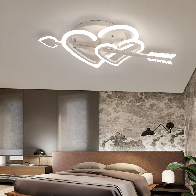 

Creative Modern Led Chandelier For Living Room Bedroom Wedding Room Children White Color 110V 220V Chandelier Fixtures