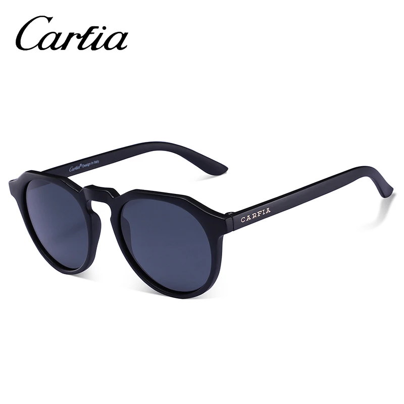 CARFIA Brand Unisex Retro Oval Sunglasses for men and women polarized
