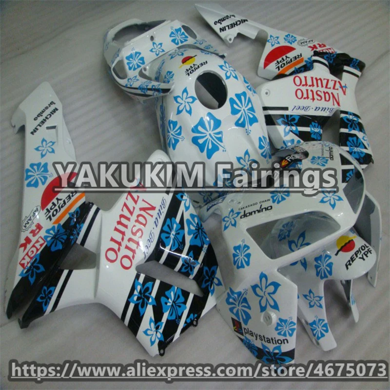 ABS Инжекционный обтекатель комплект для Honda CBR 600RR 2005 2006 f5 мотоциклетные