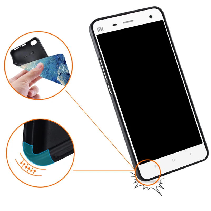 Case for Xiaomi mi5 Case Silicone Cover for Xiaomi mi5 Case Cover bag Skin Wolf Fish Skull mi5 Fundas 100% BiNFUL 5