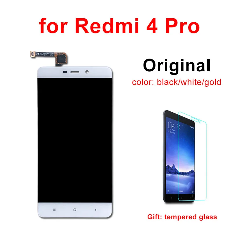 

Original LCD for Redmi 4 Pro LCD Display with Frame Touch Screen Digitizer Assembly Replacement for Xiaomi Redmi 4 Pro LCD