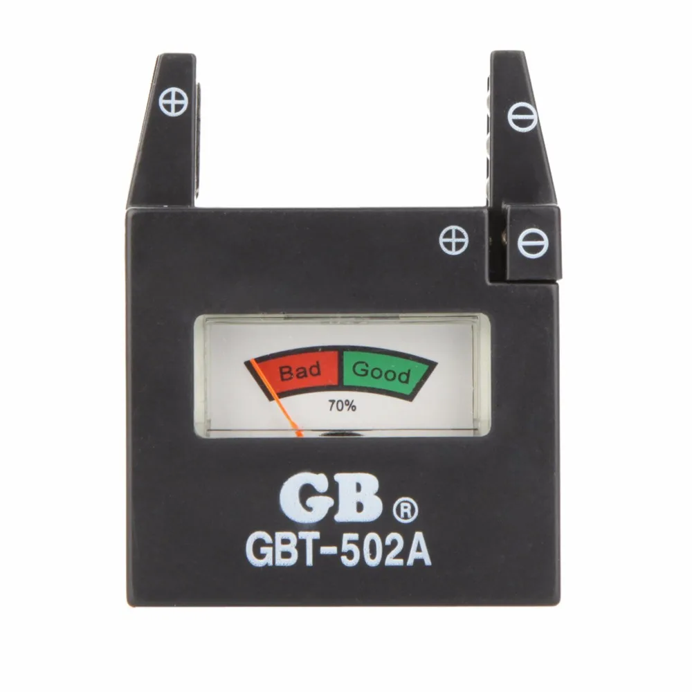 GBT 502A Small Battery Cell Tester 9V D C N AAA AA Battery Tester