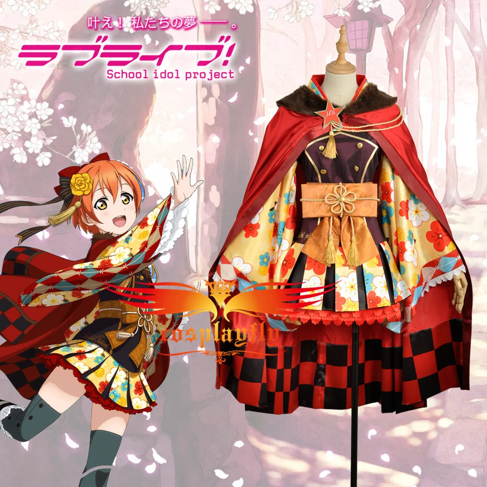 Женский костюм для косплея из аниме Love Live!Rin Hoshizora Taisho|dress cosplay|rin hoshizoracosplay costume |