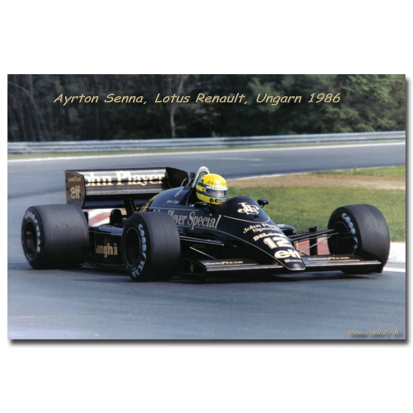 Ayrton Senna Lotus 98t