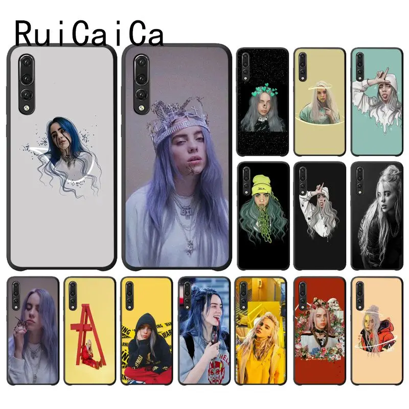 

RuiCaiCa Billie Eilish Khalid Newly Arrived Black Phone Case for Huawei P10 Plus Mate10 Mate20 Pro 10Lite P20 Pro Honor10 View10