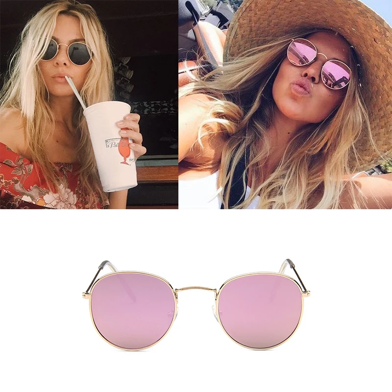 rose gold classic sunglasses
