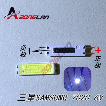 

SAMSUNG 500PCS LED Backlight TV LED 7020 LED Backlight High Power 1W 6V 98LM Cool white For LED LCD TV Backlight Application