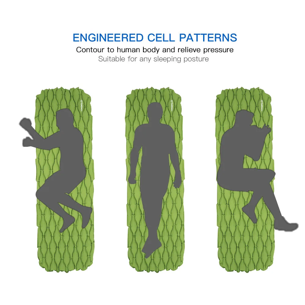 TOMSHOO надувной коврик для кемпинга надувной матрас надувная кровать для палатки Сверхлегкий коврик для отдыха на природе коврик для кемпинга